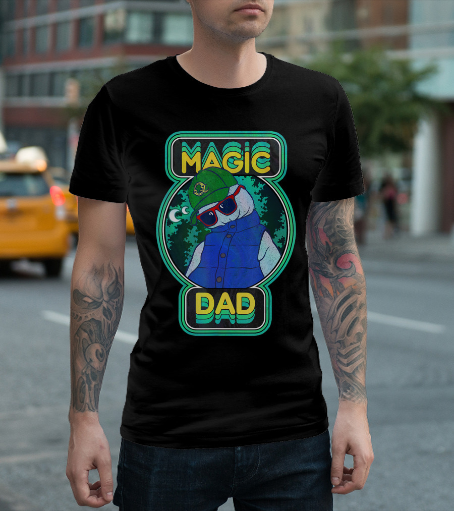 Disney Pixar Onward Magic Dad Cool Cartoon Character T-Shirt