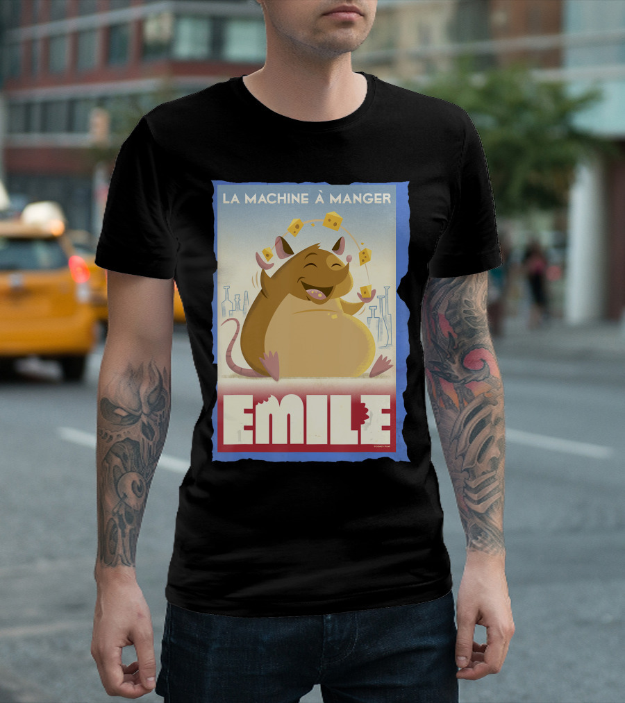 La Machine à Manger Emile Disney Pixar Ratatouille T-Shirt