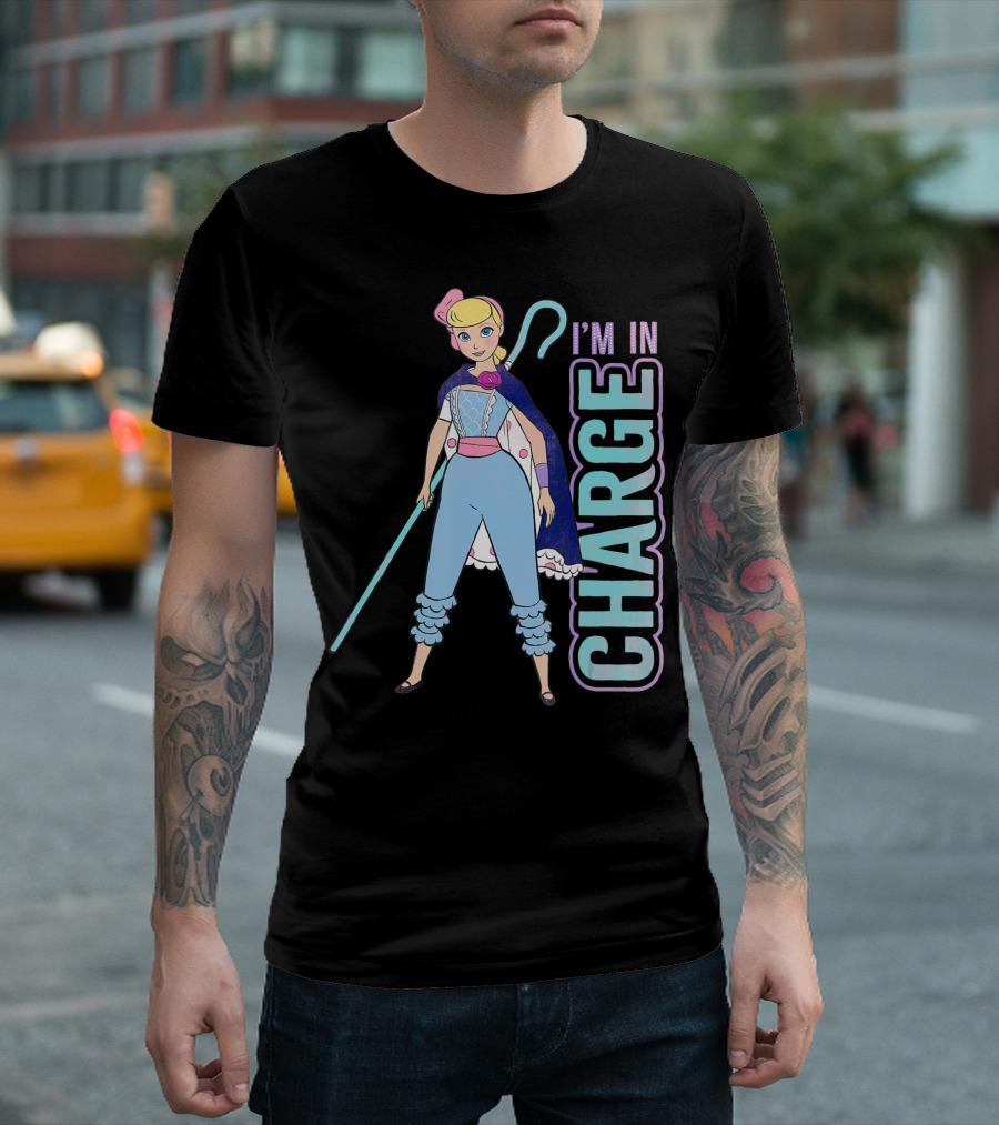 Toy Story 4 Bo Peep I'm In Charge Disney Pixar T-Shirt