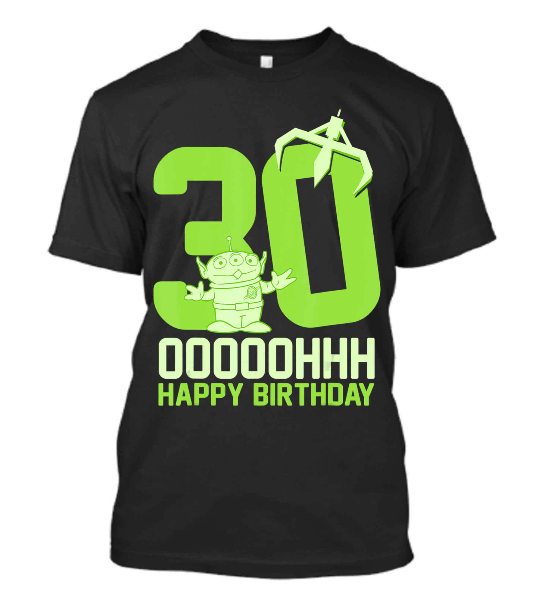 Disney Pixar Toy Story Alien Ooooh 30 Happy Birthday T-Shirt