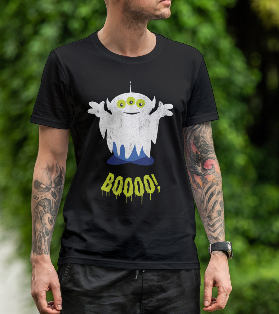 Disney Pixar Toy Story Alien Boooo Ghost Halloween T-Shirt
