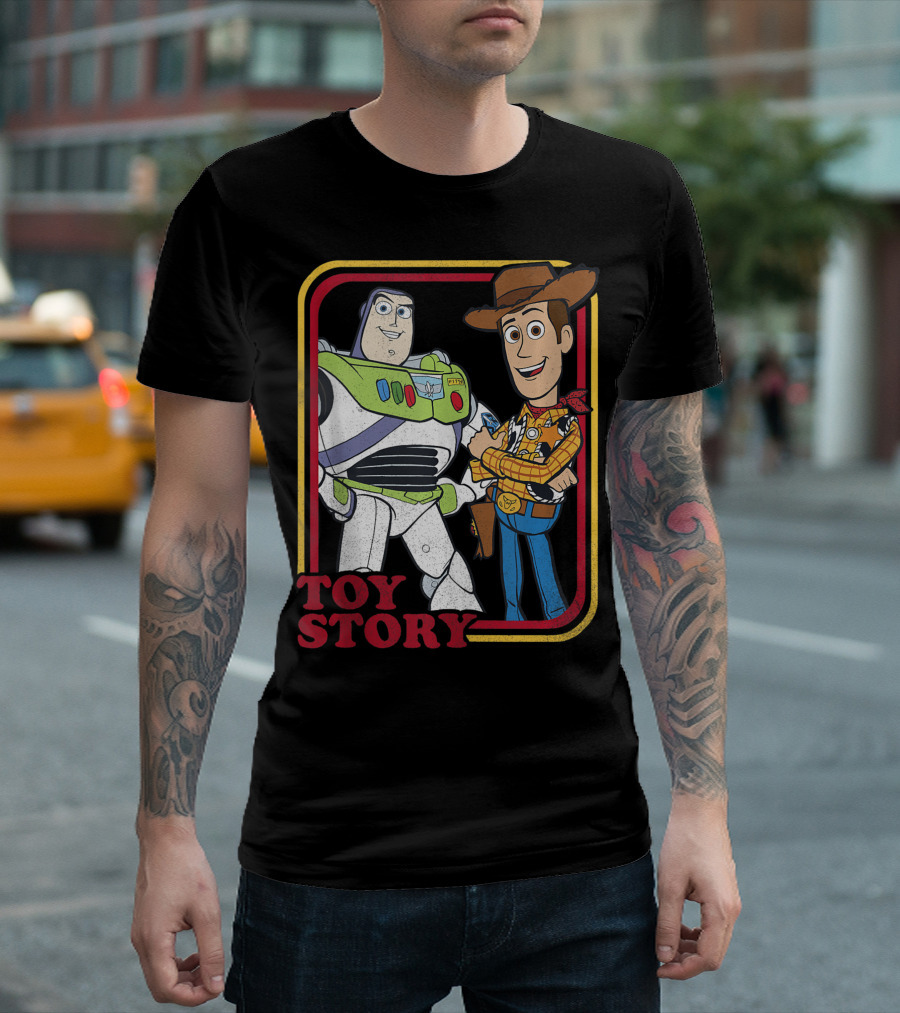 Toy Story Buzz Lightyear Woody Buds Disney Pixar T-Shirt