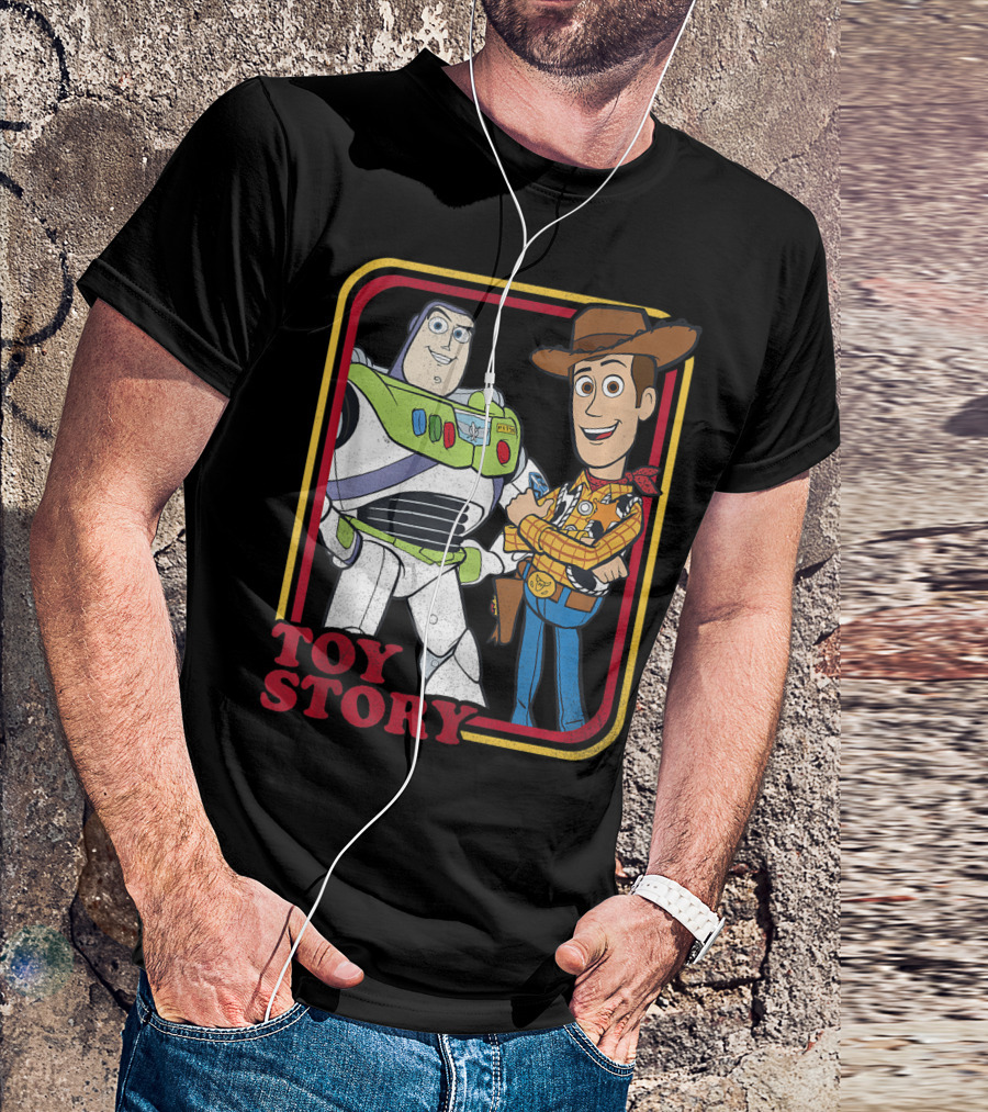 Toy Story Buzz Lightyear Woody Buds Disney Pixar T-Shirt