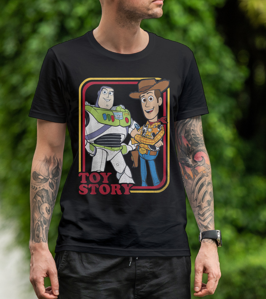 Toy Story Buzz Lightyear Woody Buds Disney Pixar T-Shirt