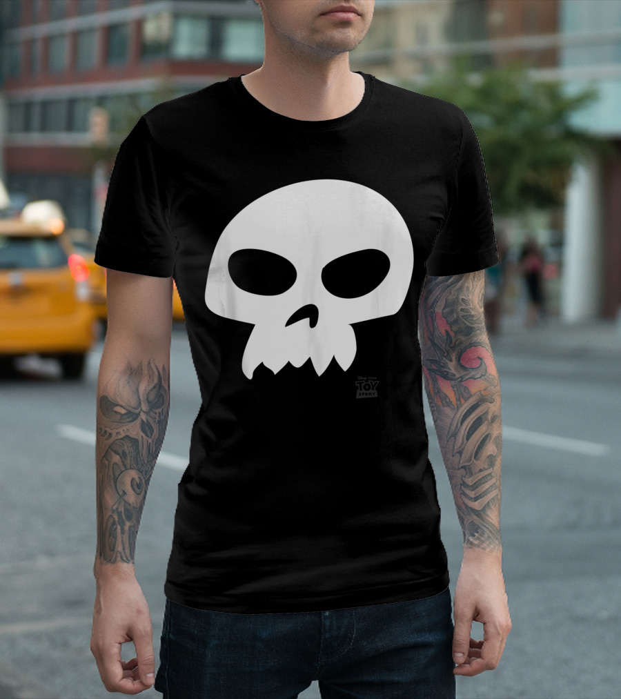 Disney Pixar Toy Story Sid Skull Icon T-Shirt