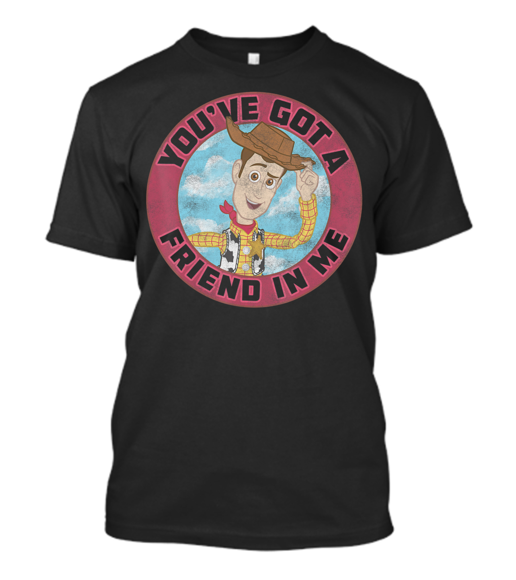 Disney Pixar Toy Story You've Got A Friend In Me Woody T-Shirt