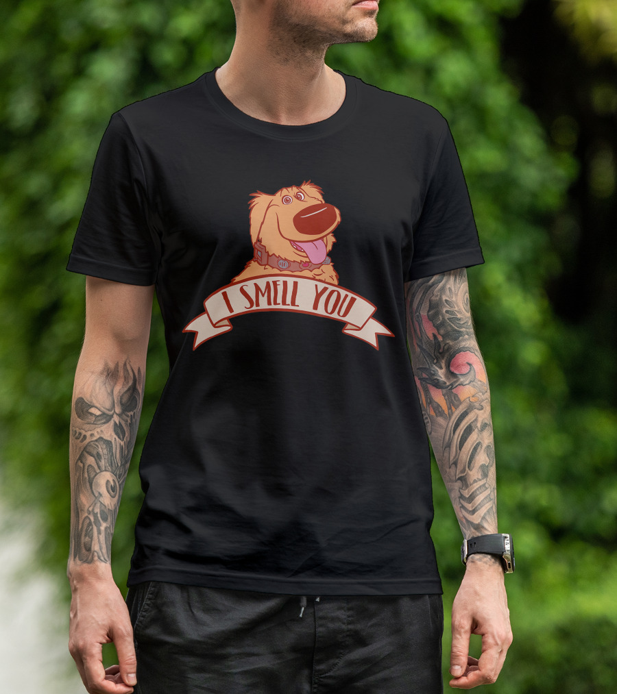 Disney Pixar Up Dug I Smell You Banner Dog Collar T-Shirt