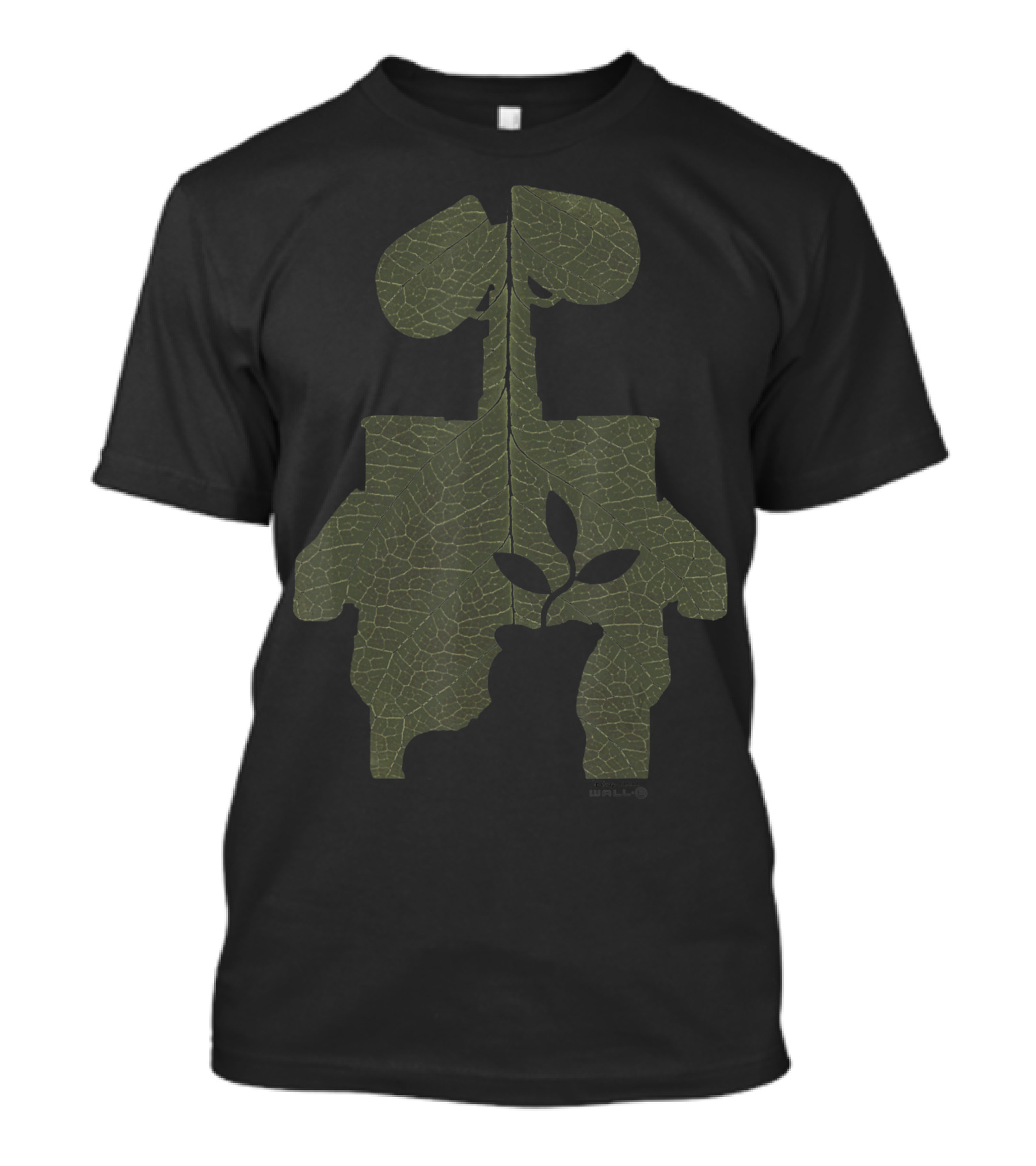 Wall-E Leaf Silhouette Disney Pixar T-Shirt