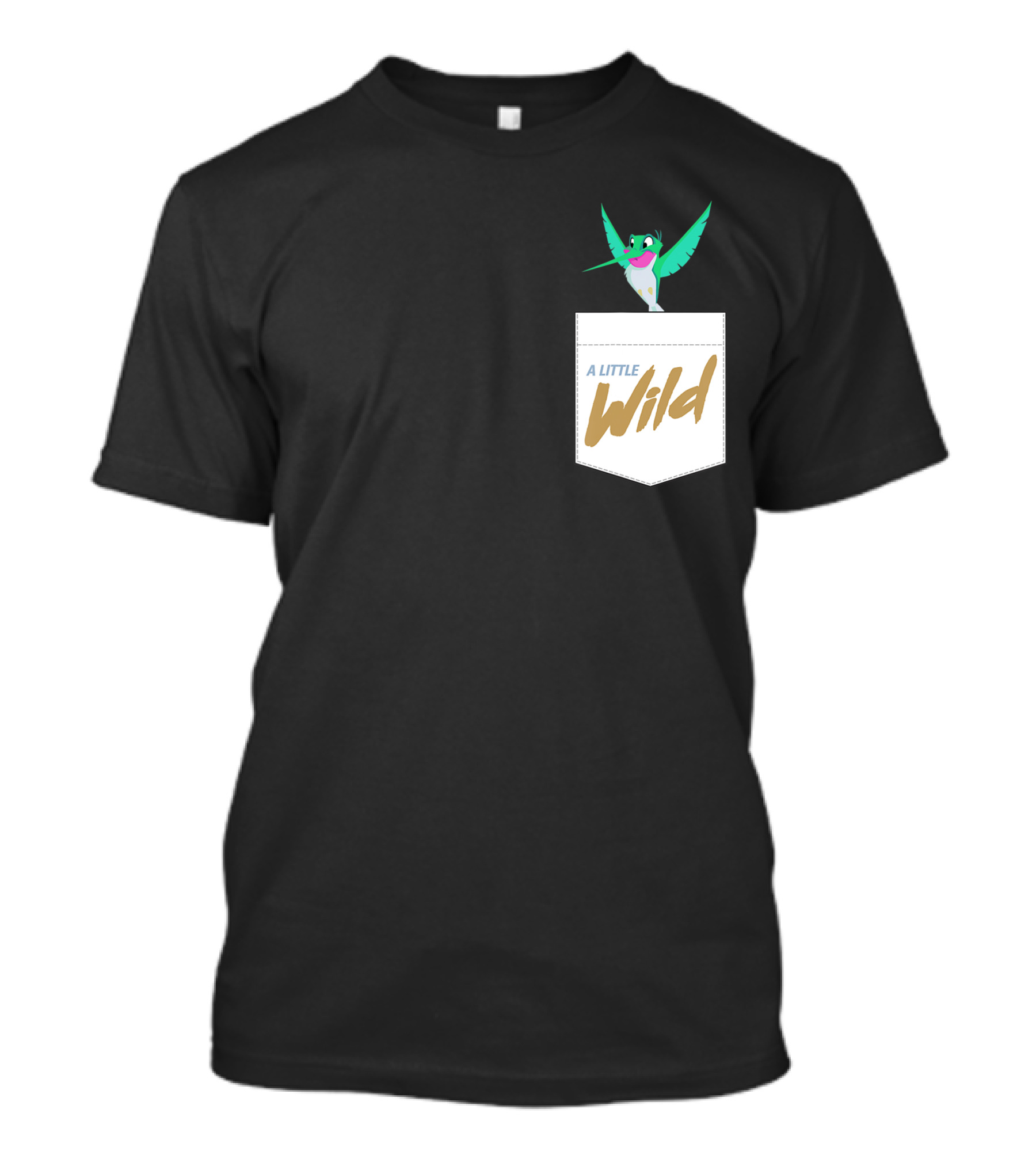 Disney Pocahontas Flit Hummingbird A Little Wild Pocket T-Shirt