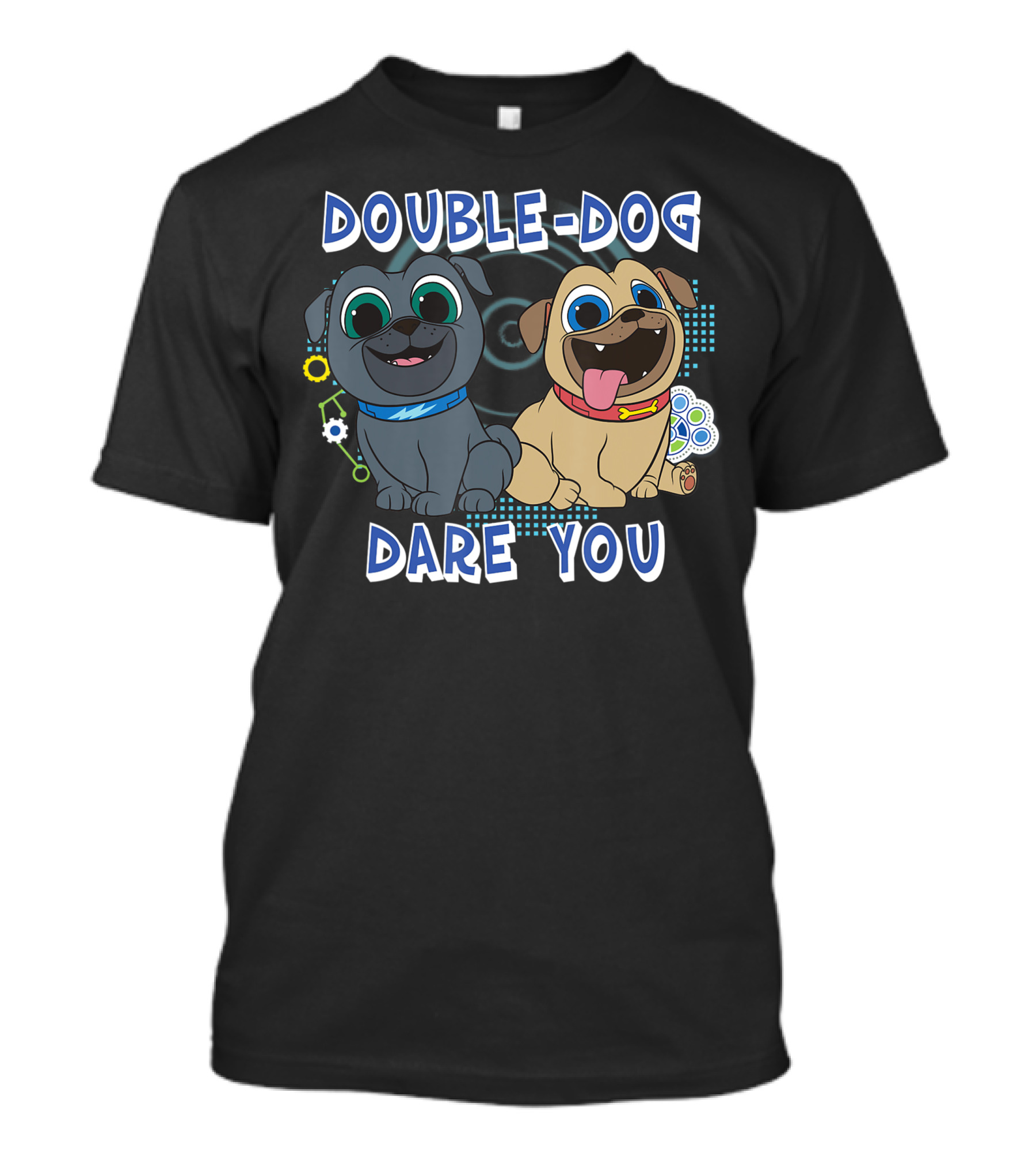 Disney Puppy Dog Pals Double Dog Dare You Playful Adventure T-Shirt