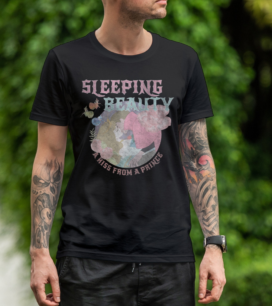Sleeping Beauty A Kiss From A Prince Fairy Tale Magic T-Shirt