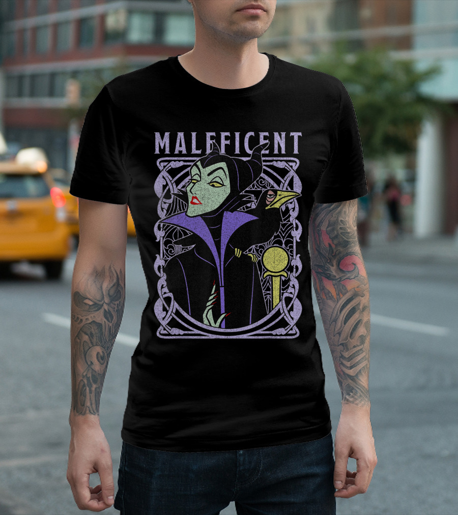 Maleficent Disney Sleeping Beauty Old School T-Shirt