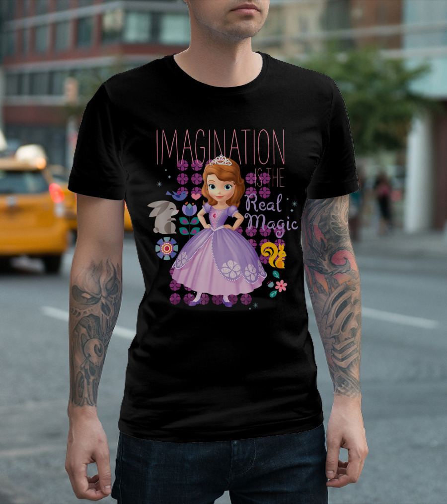 Disney Sofia The First Imagination Is The Real Magic T-Shirt