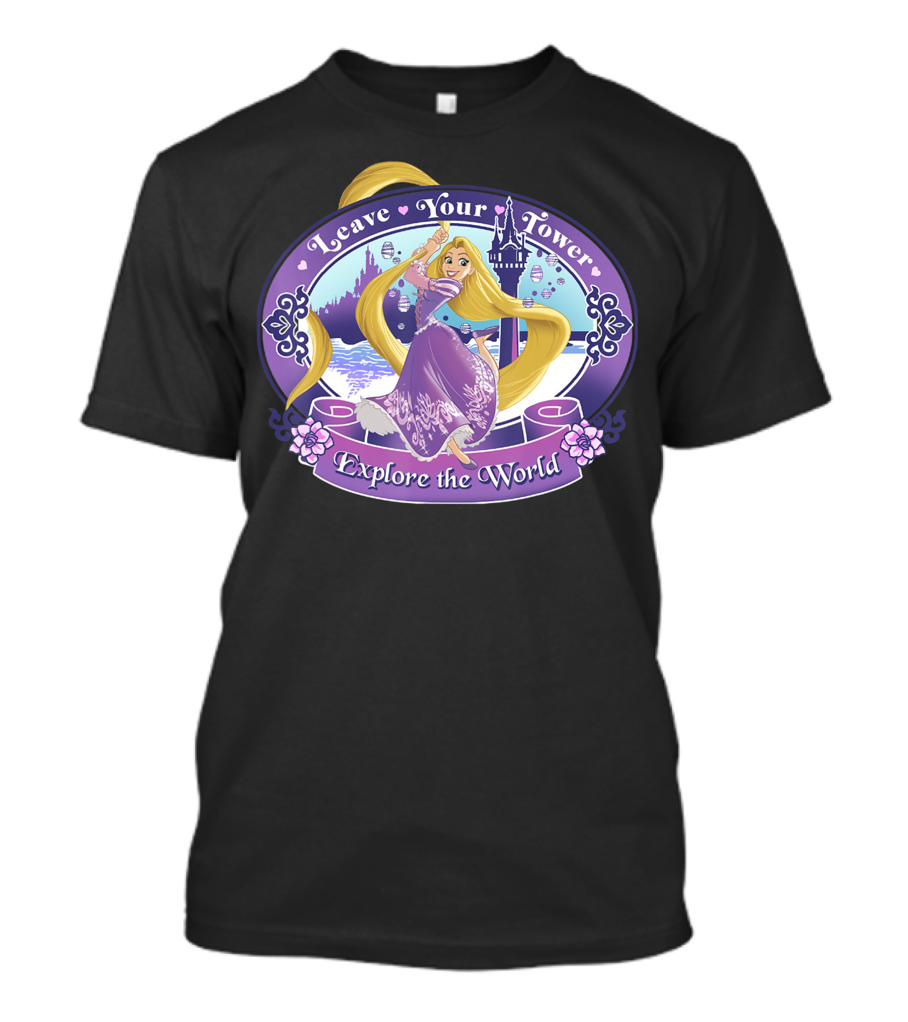 Disney Tangled Leave Your Tower Explore The World T-Shirt