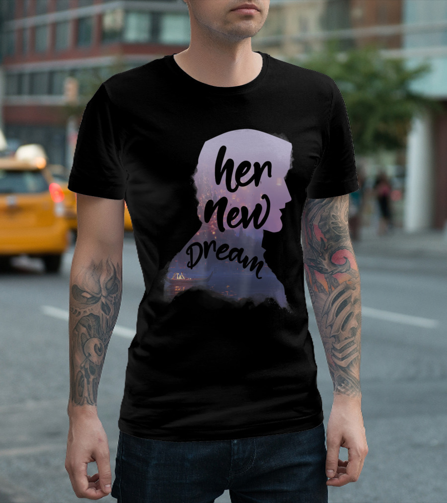Disney Tangled Her New Dream Lantern Scene T-Shirt