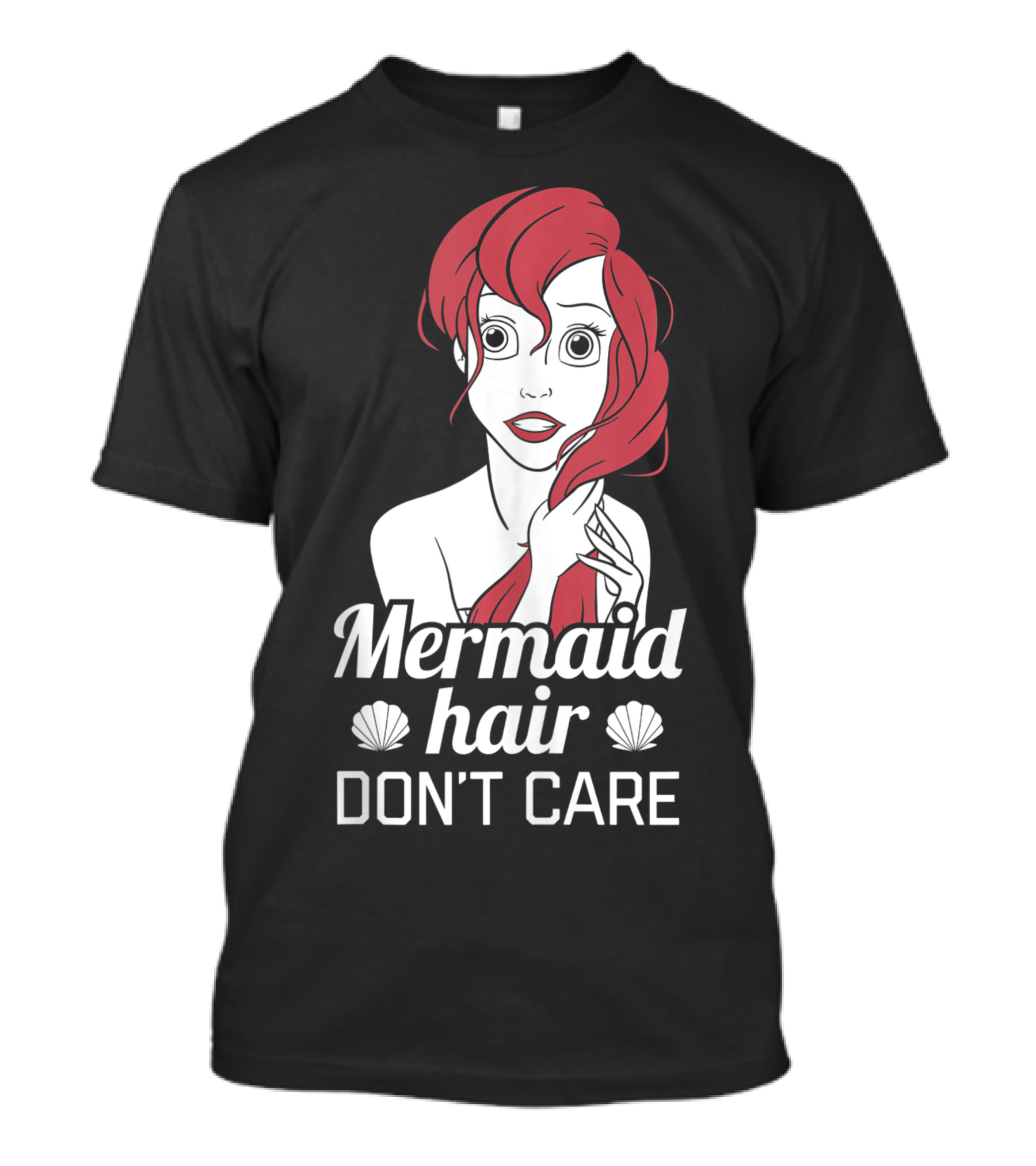 Disney The Little Mermaid Ariel Mermaid Hair Don't Care T-Shirt