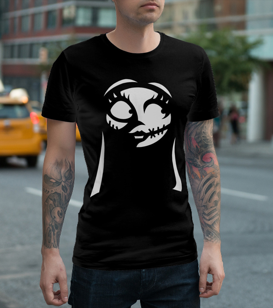 Disney The Nightmare Before Christmas Sally Big Face Character T-Shirt