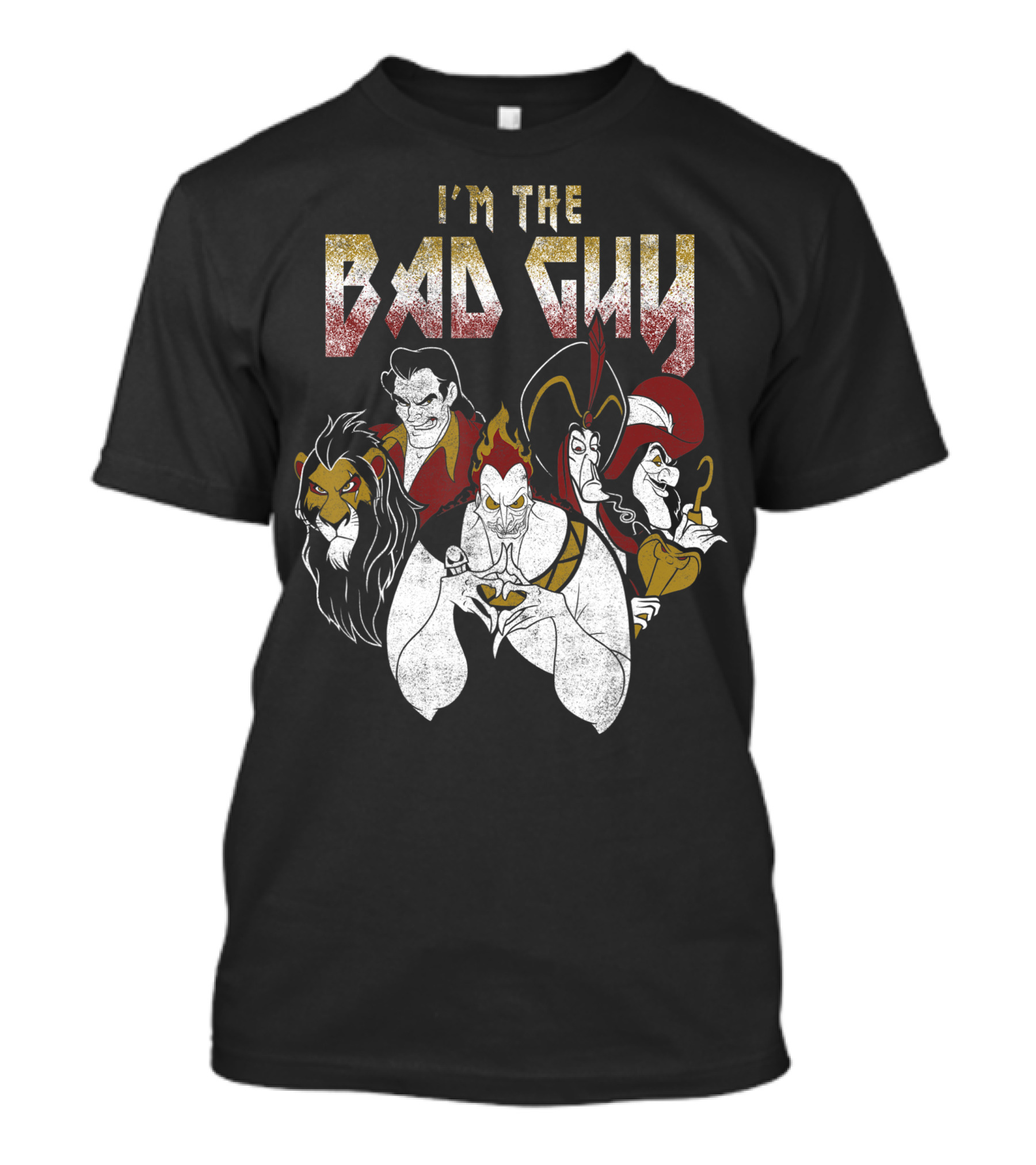 I'm The Bad Guy Disney Villains Group Shot T-Shirt