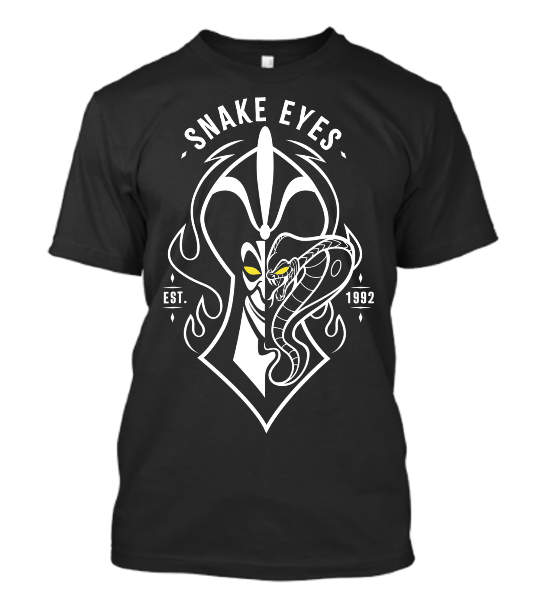 Disney Villains Snake Eyes Jafar Est 1992 T-Shirt