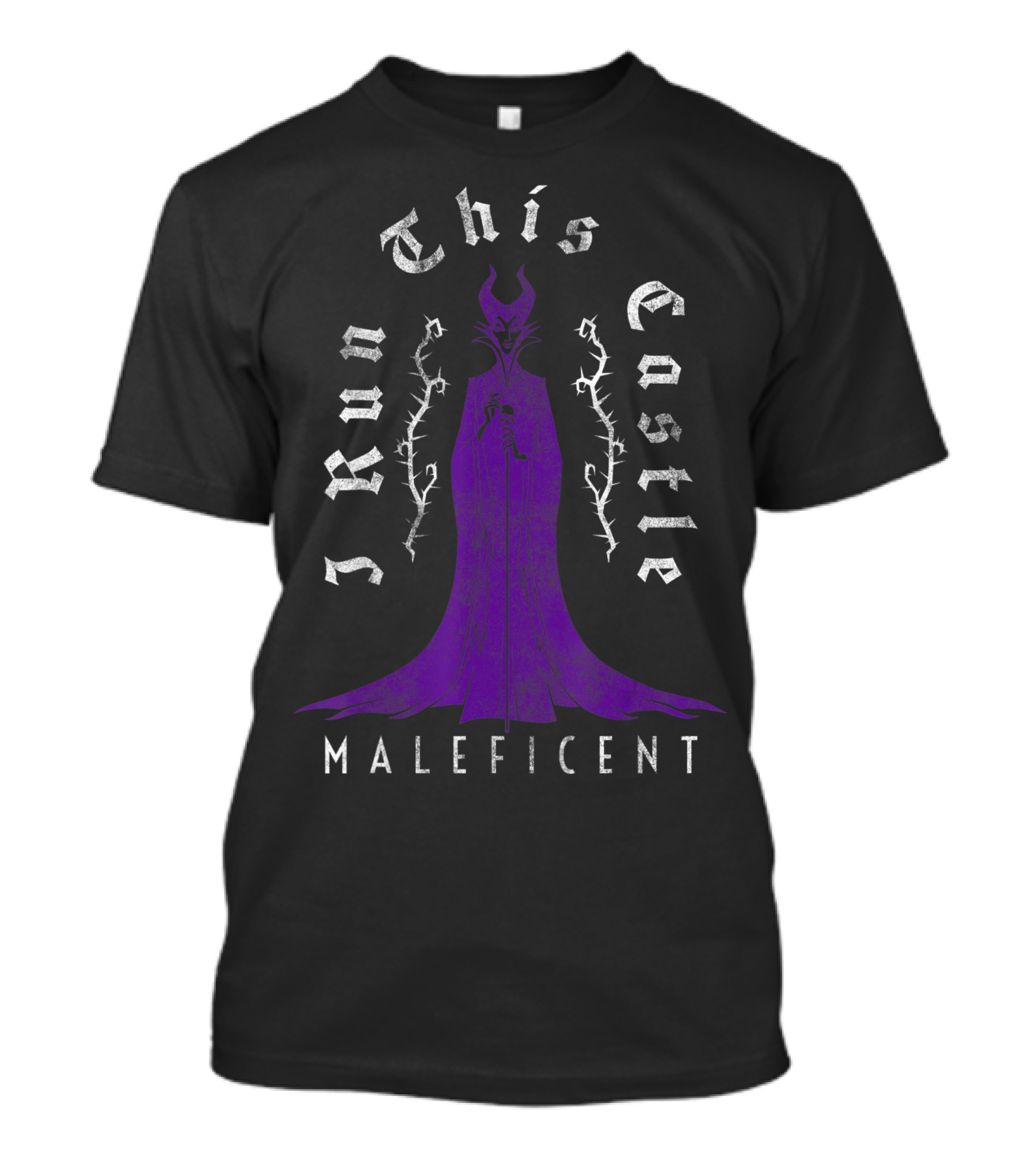 Maleficent I Run This Castle Disney Villains T-Shirt
