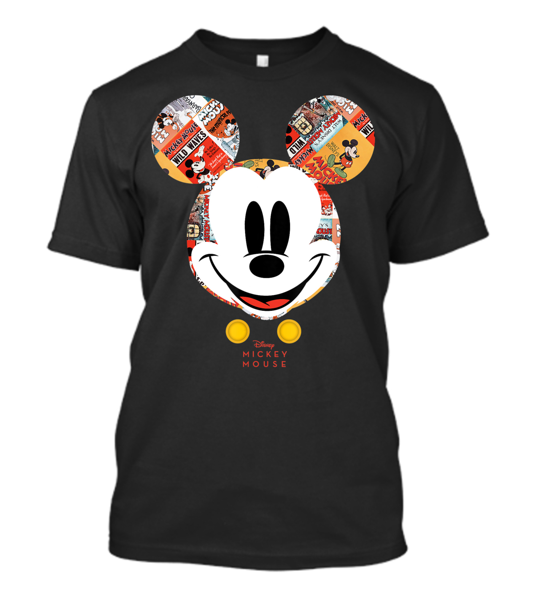 Disney Year Of The Mouse Movie Mickey Mouse Vintage Movie Posters T-Shirt