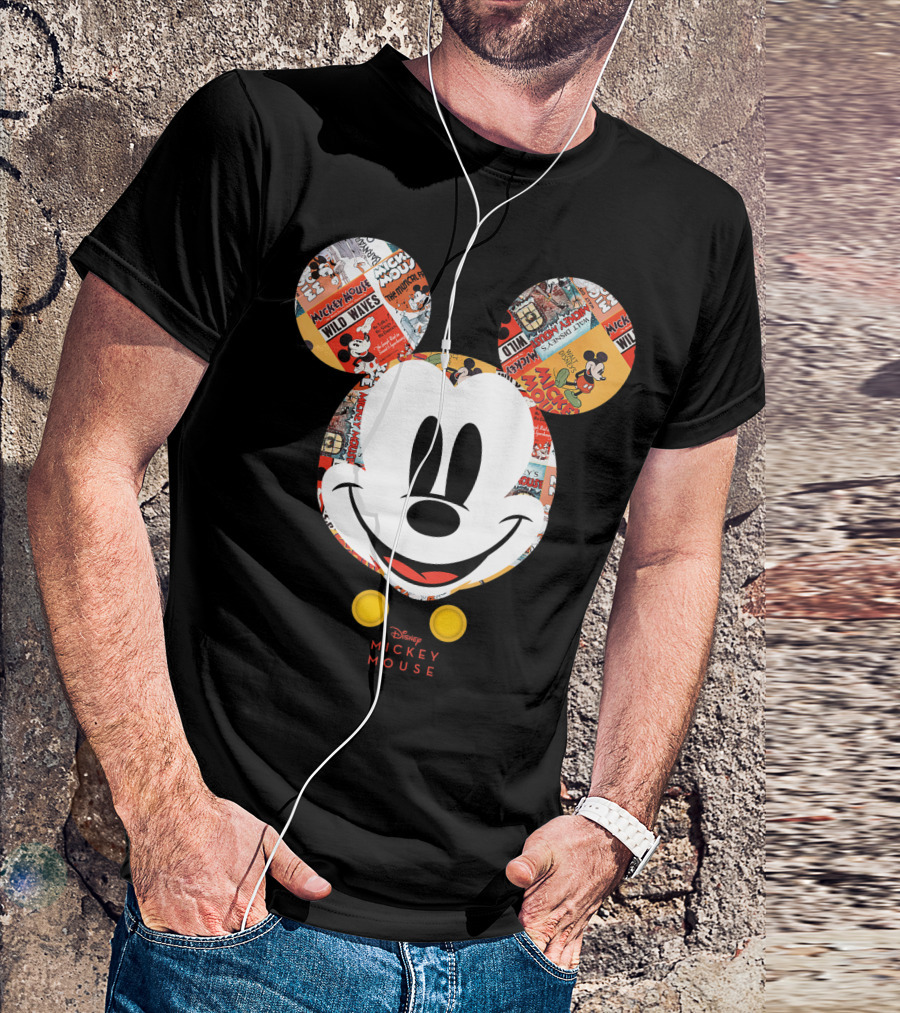 Disney Year Of The Mouse Movie Mickey Mouse Vintage Movie Posters T-Shirt