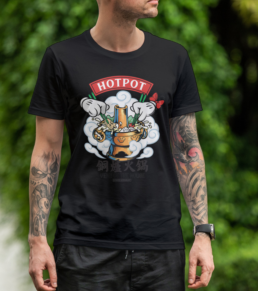 Hotpot Mickey Year Of The Mouse Chinese New Year T-Shirt