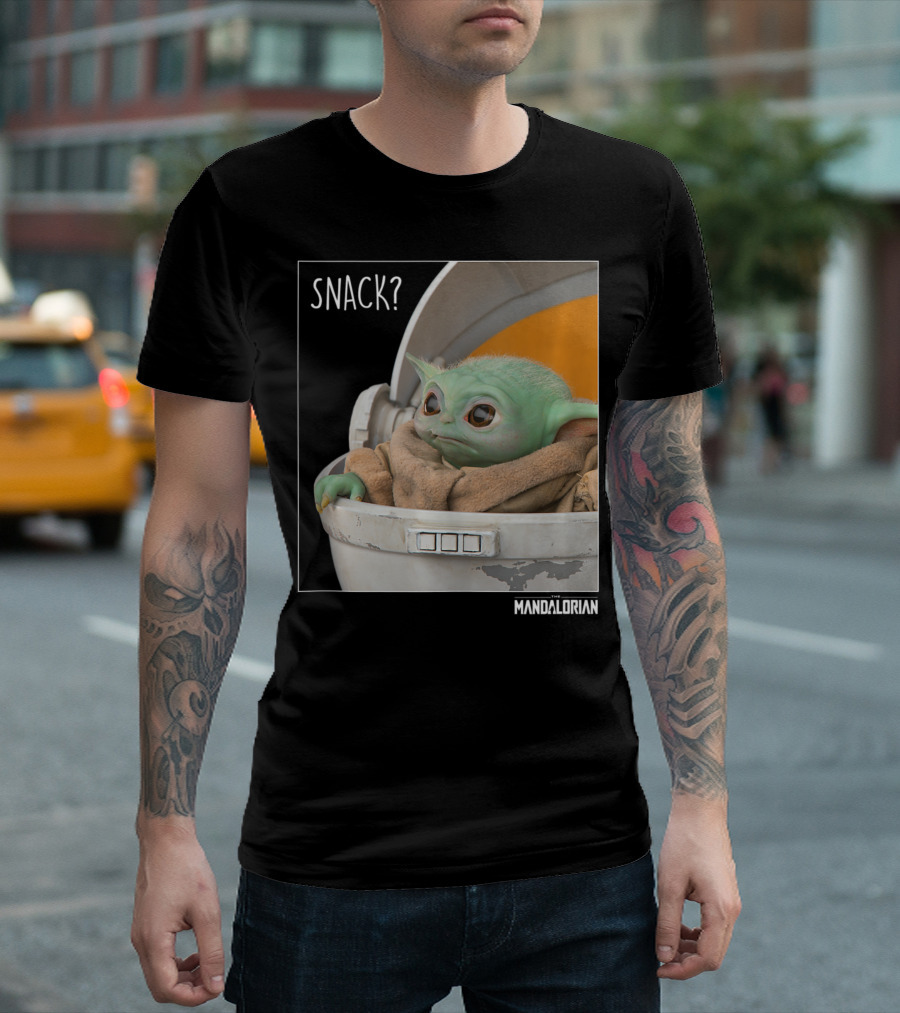 Star Wars The Mandalorian The Child Snack? T-Shirt