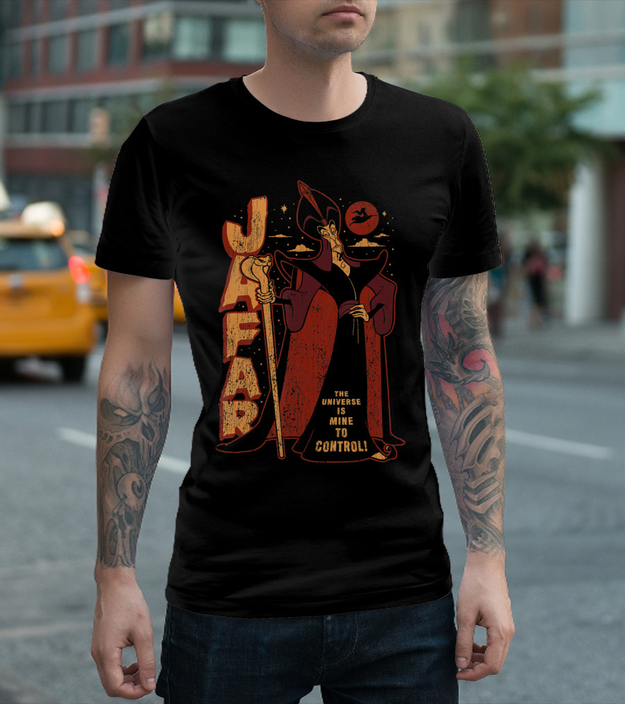 Disney Aladdin Jafar The Universe Is Mine to Control T-Shirt