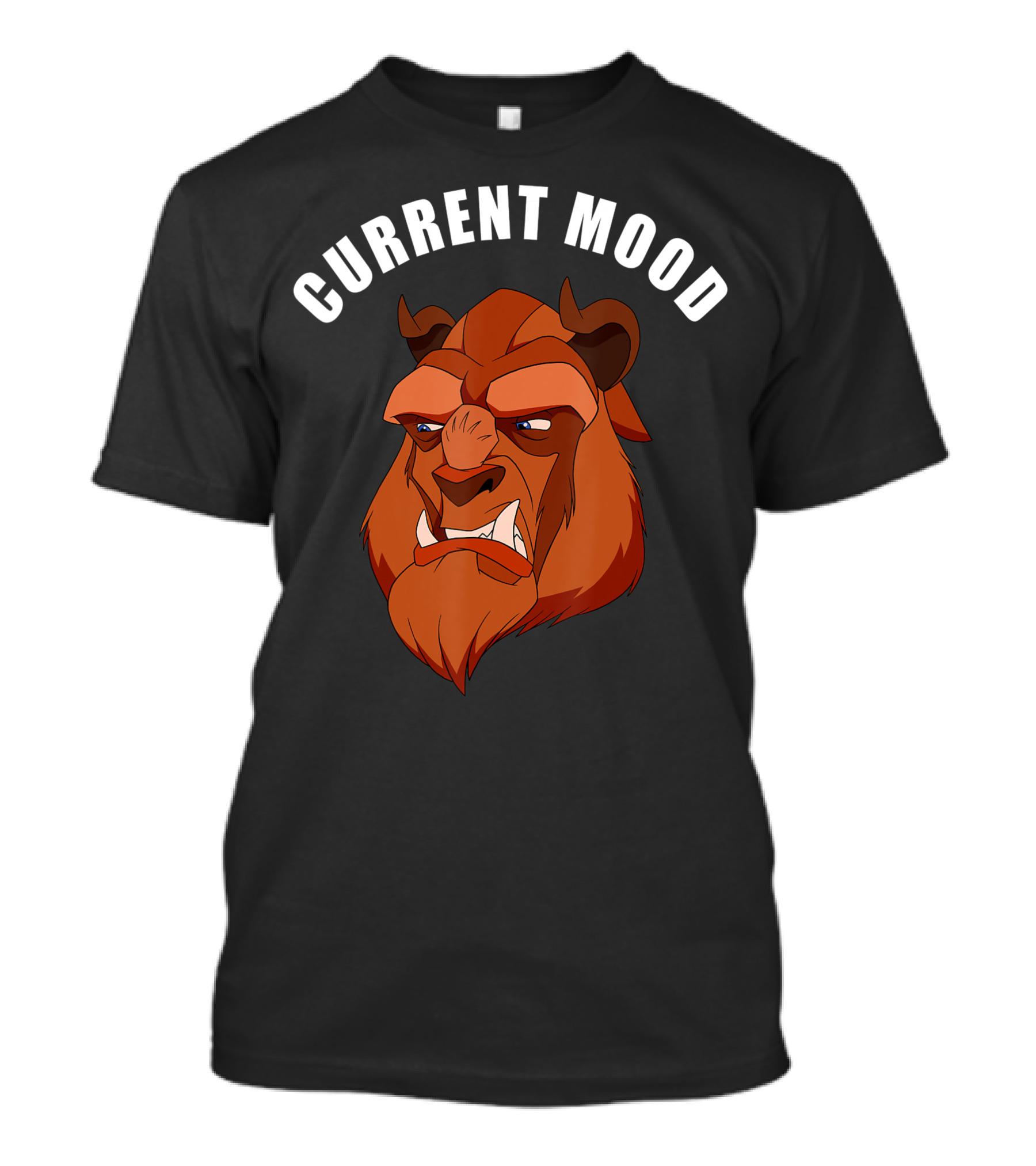 Current Mood Angry Beast Disney Beauty And The Beast T-Shirt