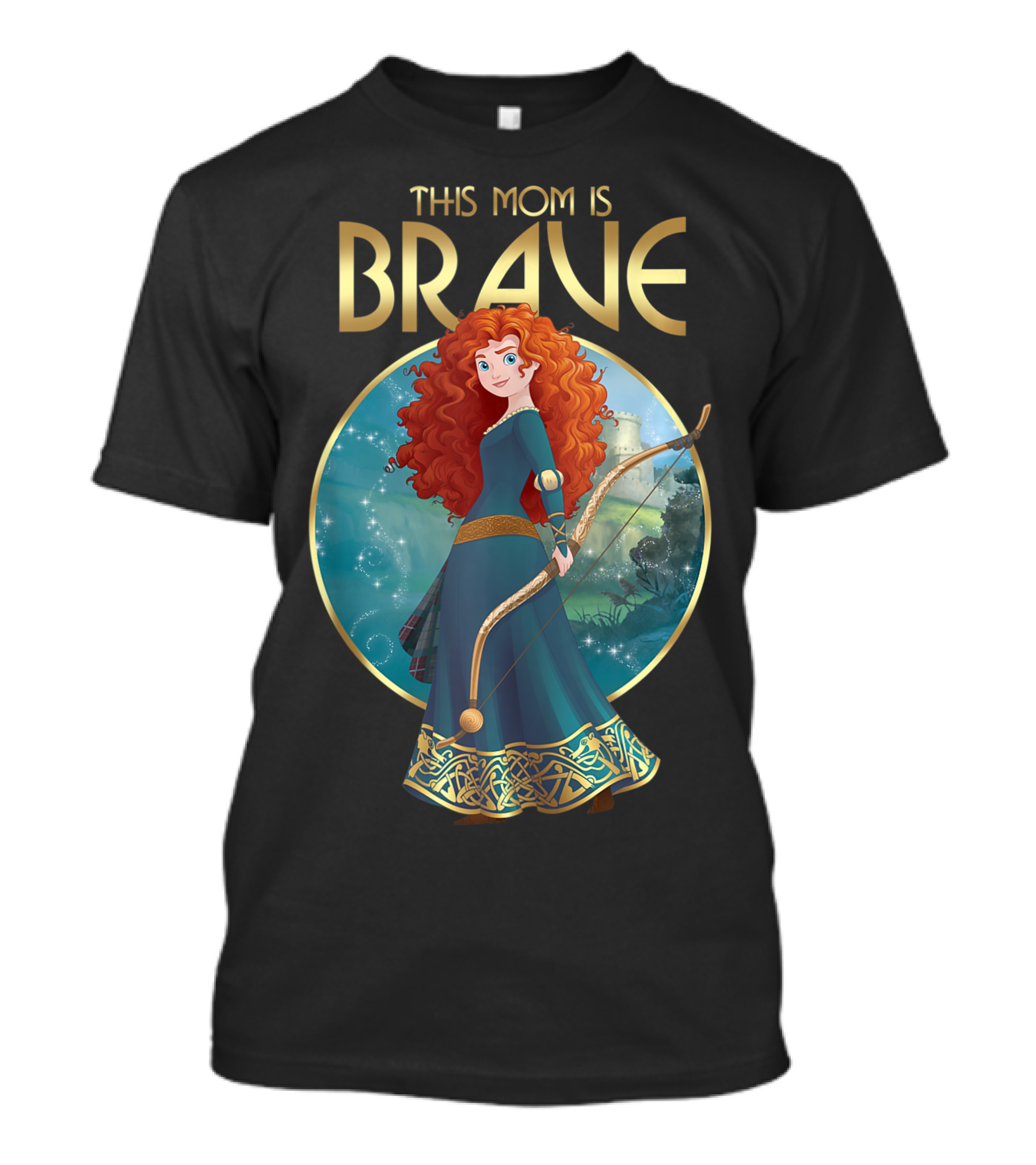 Disney Brave This Mom Is Merida Brave T-Shirt