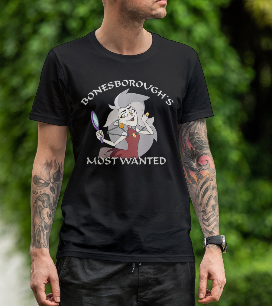 Bonesborough's Most Wanted Disney Channel The Owl House Eda T-Shirt