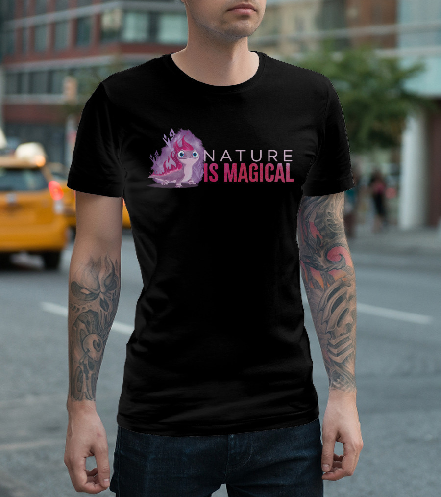 Disney Frozen 2 Salamander Nature Is Magical Flame Creature T-Shirt