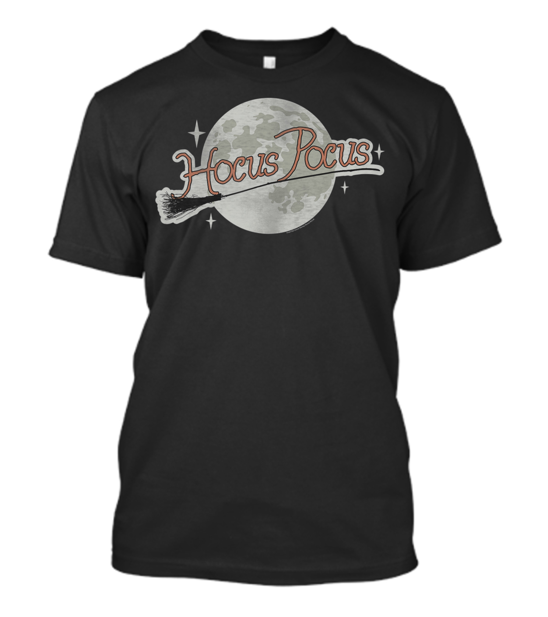 Disney Hocus Pocus Moon Broomstick Stars T-Shirt