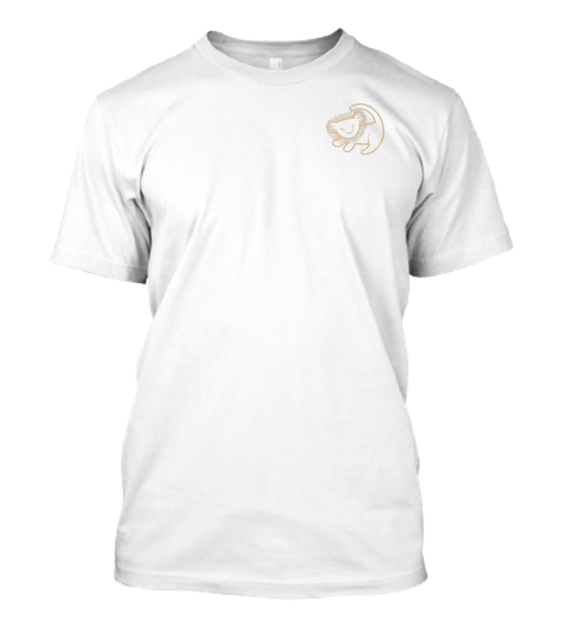 Disney Lion King Simba Gold Iconic Cave T-Shirt