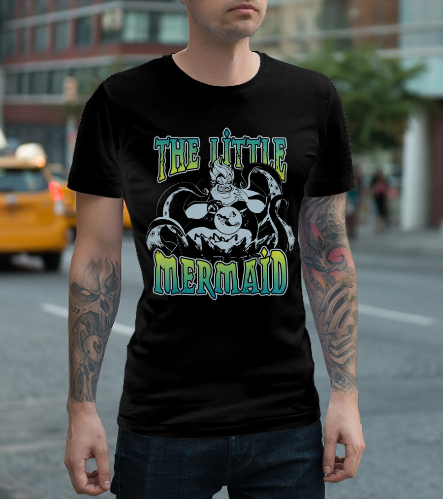 The Little Mermaid Ursula Neon Sea Witch T-Shirt