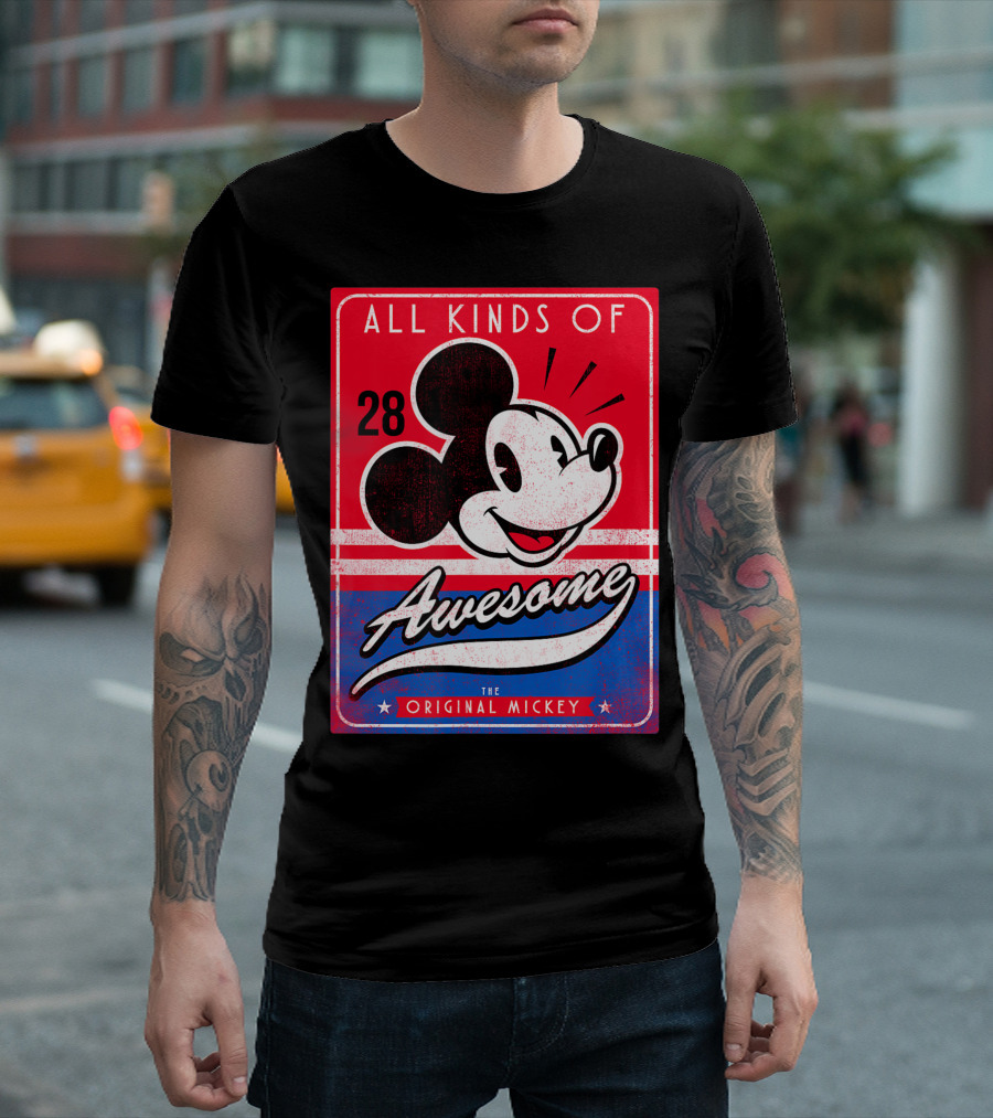 All Kinds Of Awesome 28 The Original Mickey T-Shirt