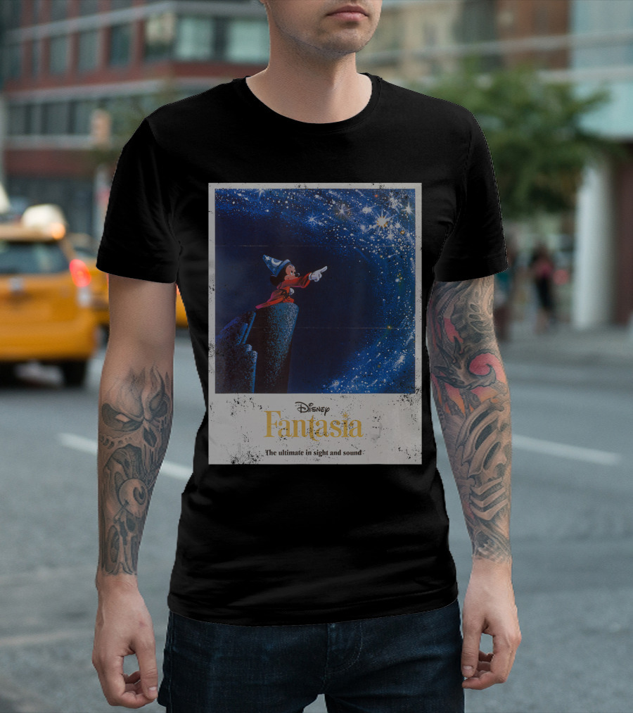 Disney Fantasia Mickey Mouse Ultimate in Sight and Sound T-Shirt