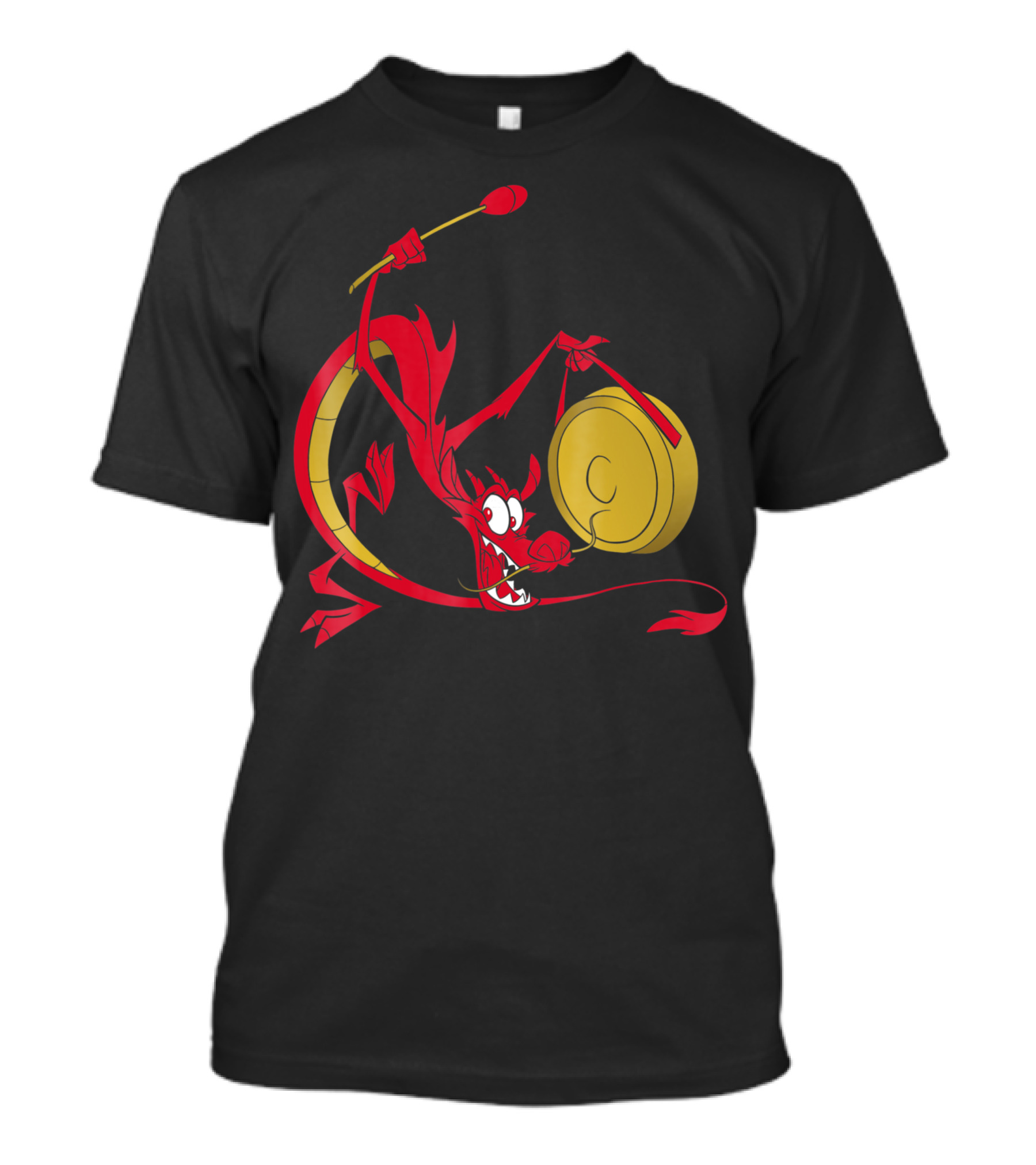 Disney Mulan Mushu Gong Playful Pose T-Shirt