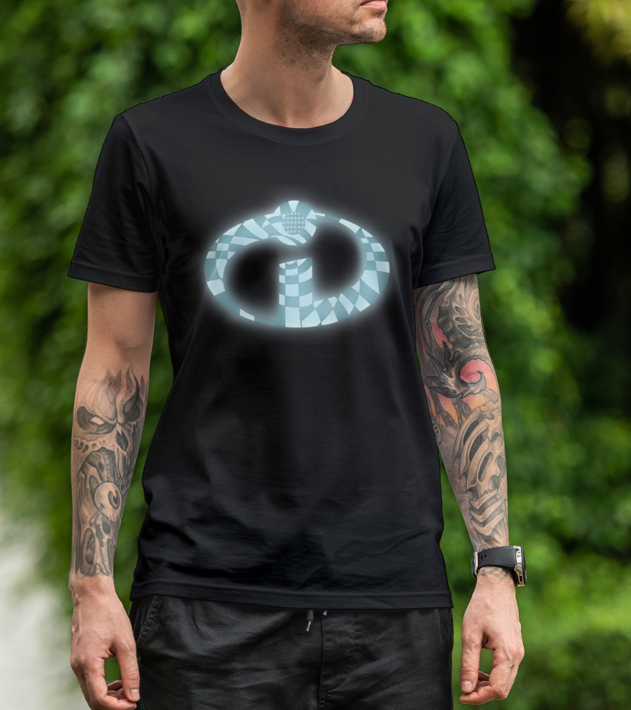 Disney Pixar Incredibles Screen Slaver Iconic Glowing T-Shirt