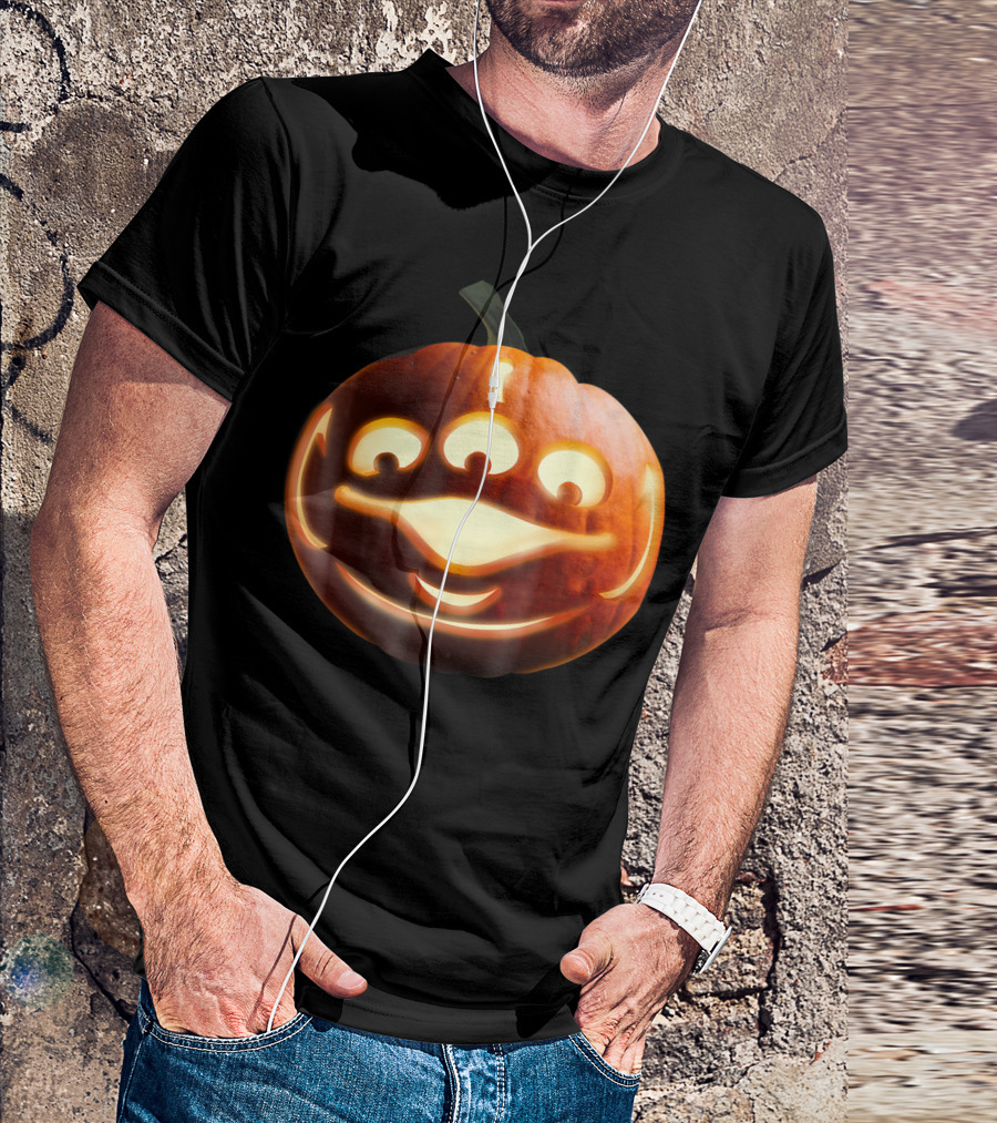 Disney Pixar Toy Story Alien Face Pumpkin Carving T-Shirt