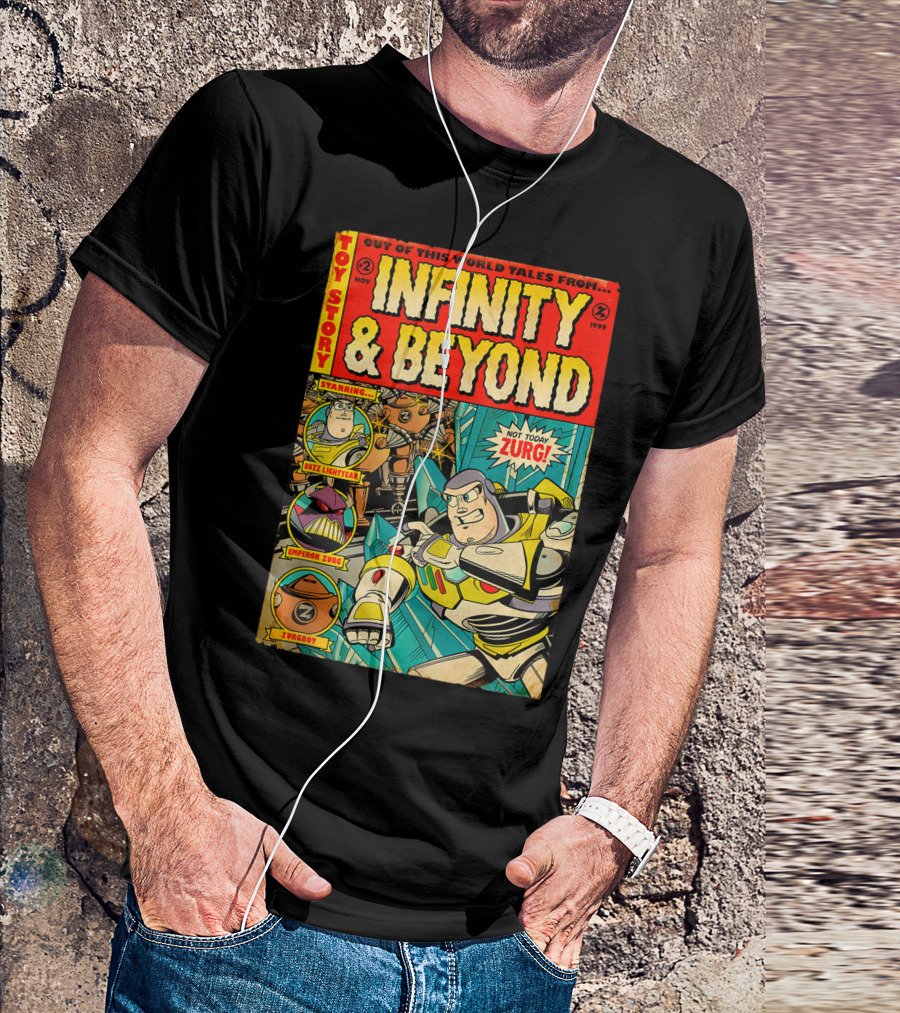 Toy Story Comic Starring Buzz Lightyear Featuring Emperor Zurg Issue 2 November 1999 Infinity And Beyond T-Shirt