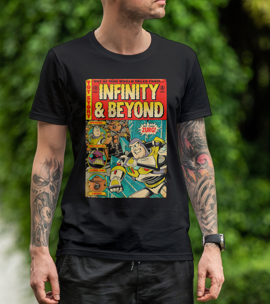 Toy Story Comic Starring Buzz Lightyear Featuring Emperor Zurg Issue 2 November 1999 Infinity And Beyond T-Shirt