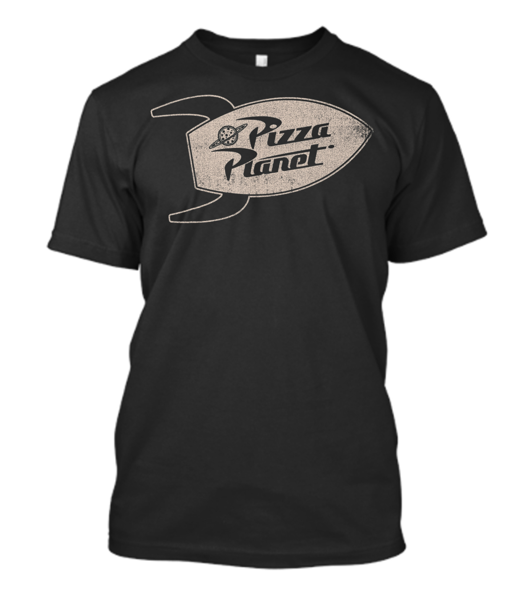 Disney Pixar Toy Story Pizza Planet Rocket Shuttle Vintage T-Shirt