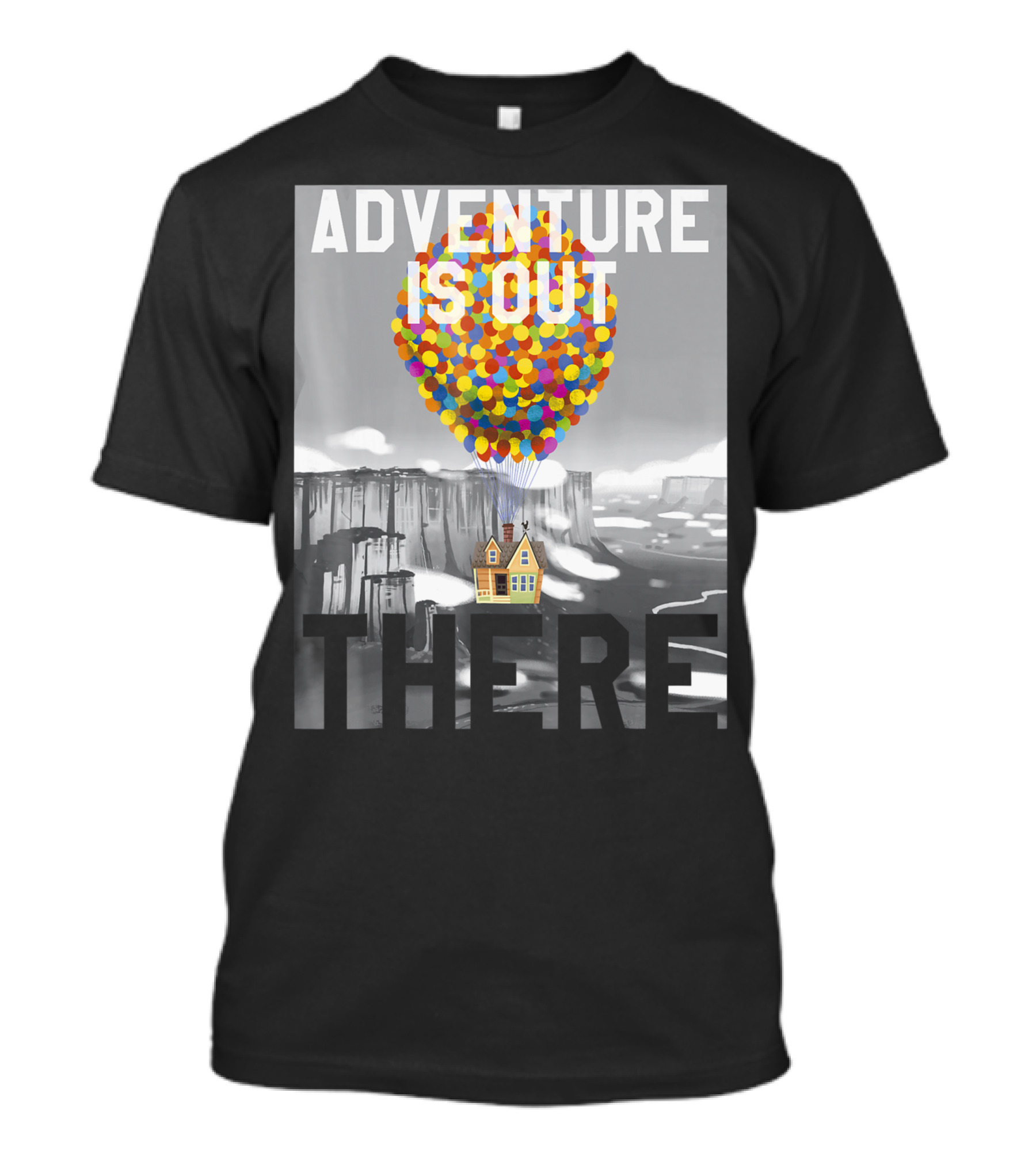 Adventure Is Out There Disney Pixar Up House Balloons T-Shirt