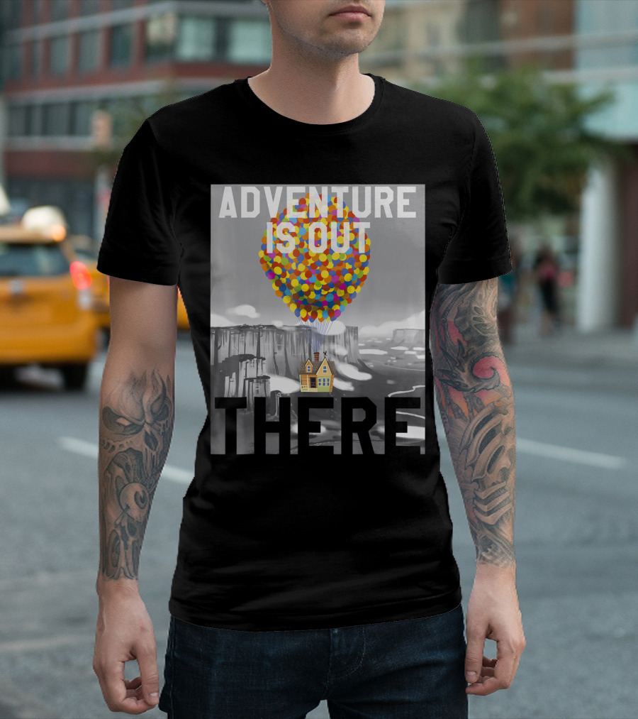 Adventure Is Out There Disney Pixar Up House Balloons T-Shirt
