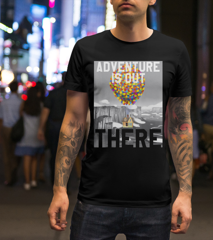 Adventure Is Out There Disney Pixar Up House Balloons T-Shirt