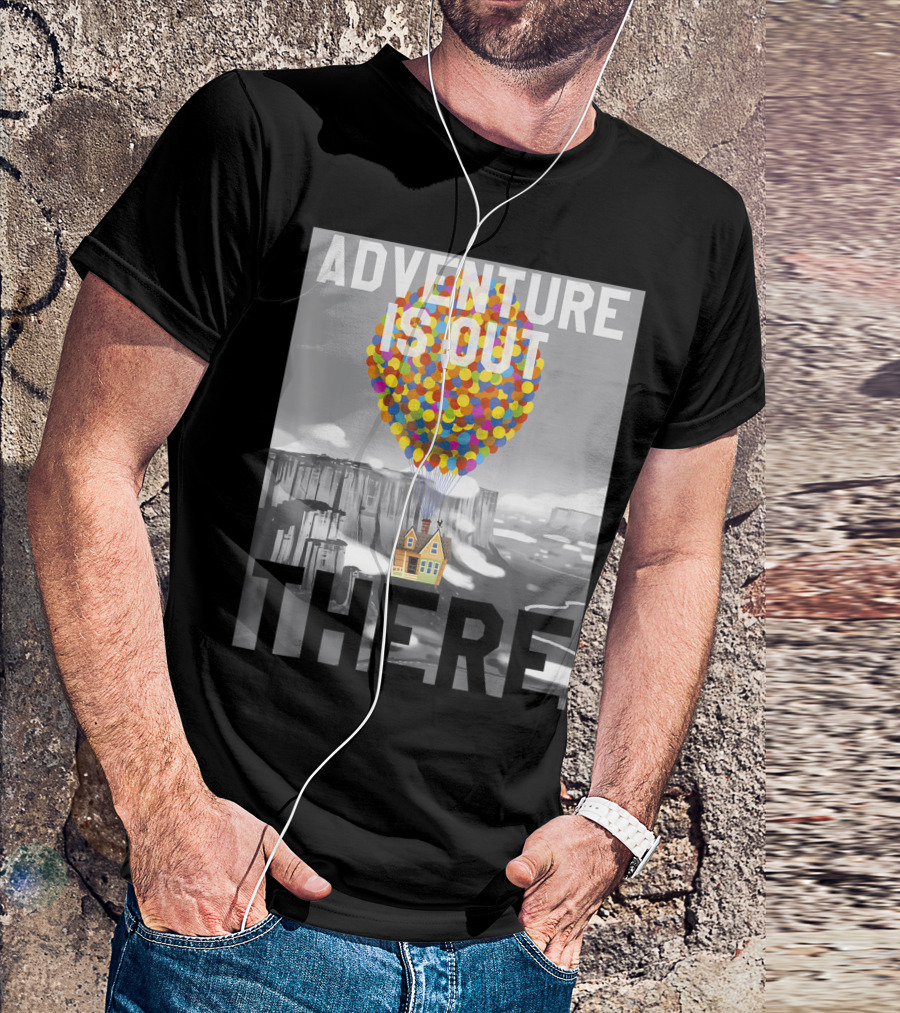 Adventure Is Out There Disney Pixar Up House Balloons T-Shirt