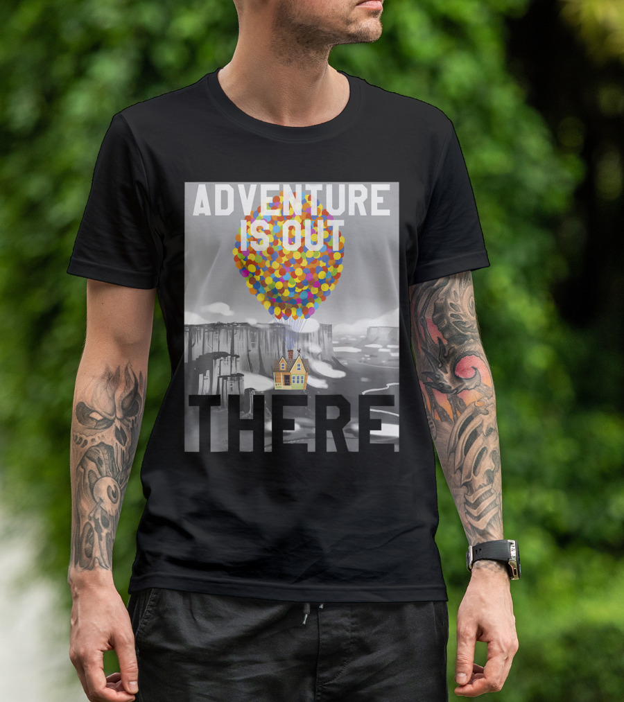 Adventure Is Out There Disney Pixar Up House Balloons T-Shirt