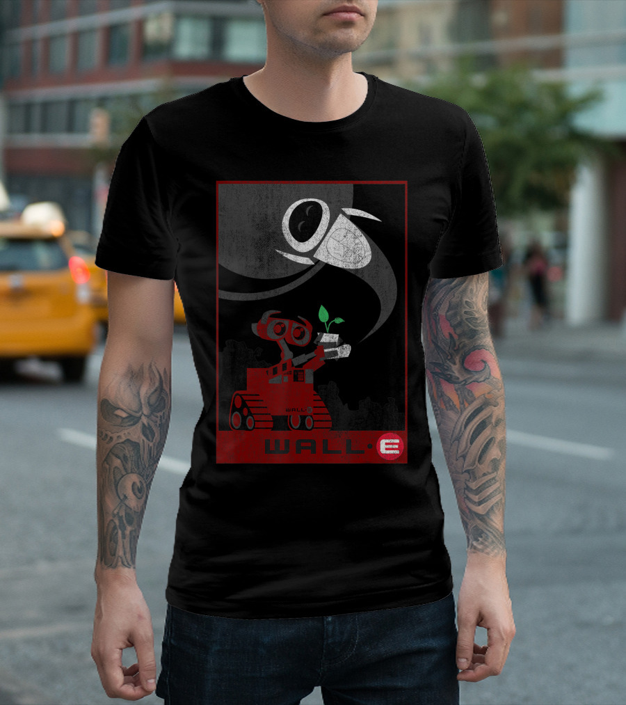 WALL-E and EVE Plant Boot Discovery Adventure T-Shirt